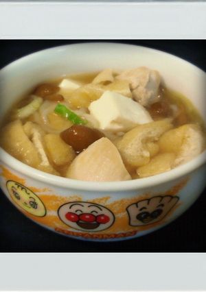 ■糖質制限■鶏もも肉なめこ簡単けんちん鍋-レシピのメイン写真