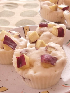さつまいもの お食事蒸しパン-レシピのメイン写真