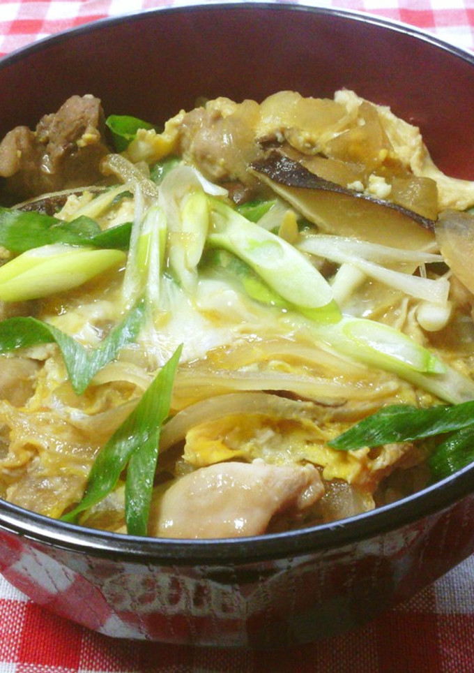 簡単 親子丼 基本の丼だし-レシピのメイン写真