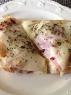 クロックムッシュ風トースト-レシピのメイン写真