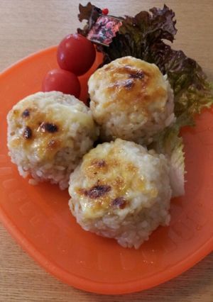 香ばしい~♪醤油麹のチーズ焼きおにぎり♪-レシピのメイン写真