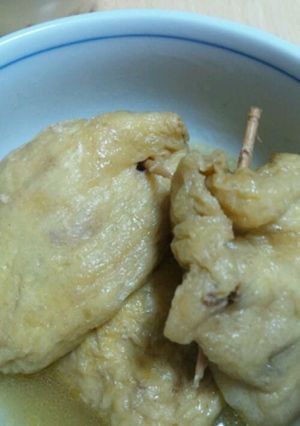 油揚げinチーズ、たまご、肉味噌!!!-レシピのメイン写真