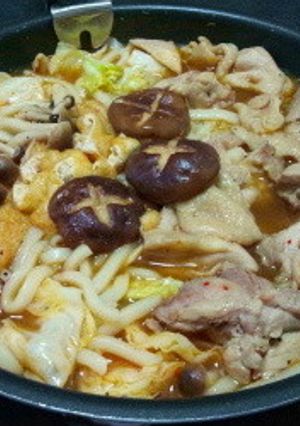 【☆鶏ももピリ辛にんにく醤油鍋☆】-レシピのメイン写真