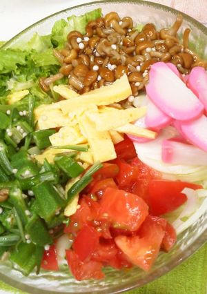 ねばねば大好きde冷うどん☆-レシピのメイン写真