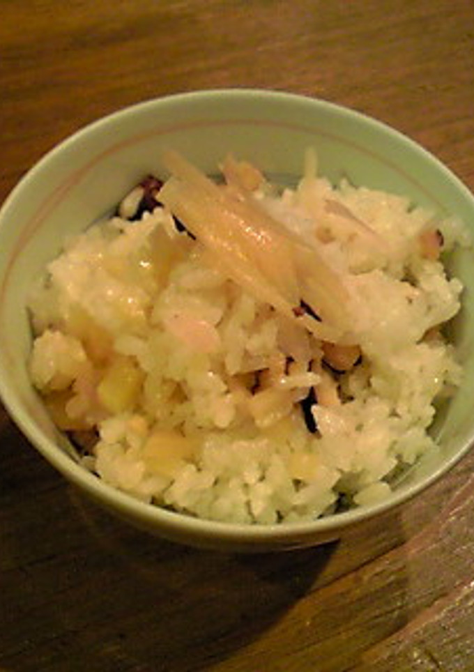 たこと新生姜の混ぜご飯-レシピのメイン写真
