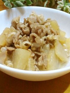 ☺豚肉と大根の炒め煮☺-レシピのメイン写真