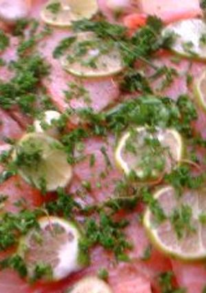 白身魚とGarden Herbの紙包み焼き-レシピのメイン写真
