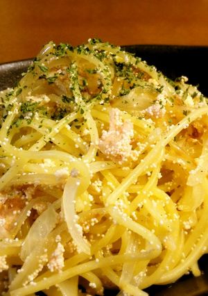 プチプチ食感♪思い出のたらスパ-レシピのメイン写真