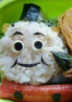 トーマス(パーシー)キャラ弁♪-レシピのメイン写真