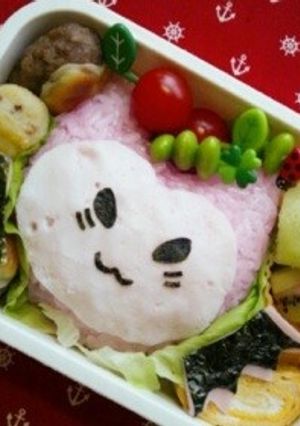 キャラ弁♡ あくにゃん♪-レシピのメイン写真