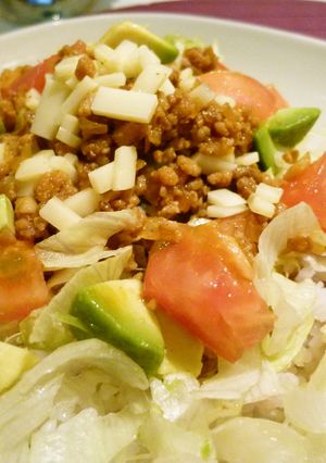 こうや豆腐で✿べジタコライス-レシピのメイン写真