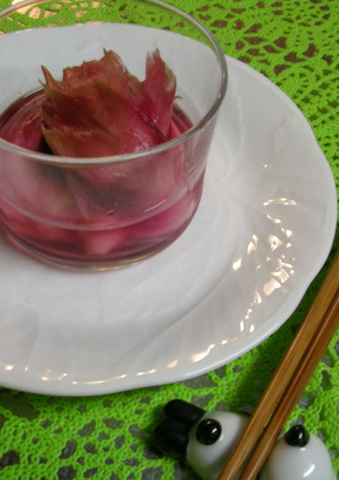 簡単！みょうがの甘酢漬け-レシピのメイン写真