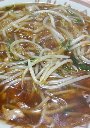 麻婆もやしと春雨~(⌒‐⌒)-レシピのメイン写真