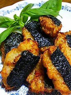 レンコンとえびの磯部揚げ-レシピのメイン写真