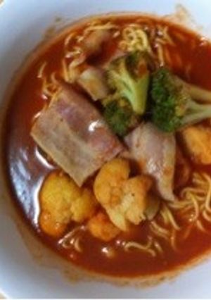 トマトラーメン-レシピのメイン写真