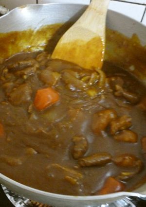 パパの牛筋カレーライス-レシピのメイン写真