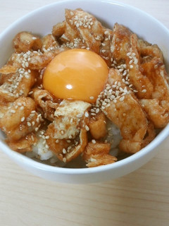 油揚げでうそっこ焼き肉丼-レシピのメイン写真
