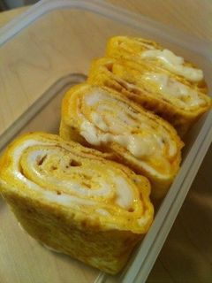 お弁当☆チーズ入り卵焼き-レシピのメイン写真