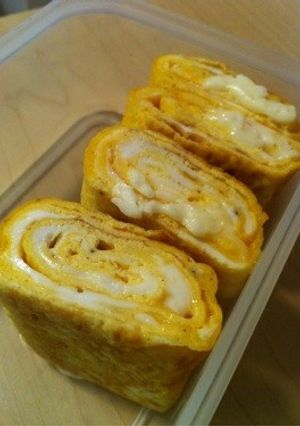 お弁当☆チーズ入り卵焼き-レシピのメイン写真
