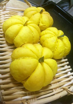 ハロウィンに♪かぼちゃパン-レシピのメイン写真