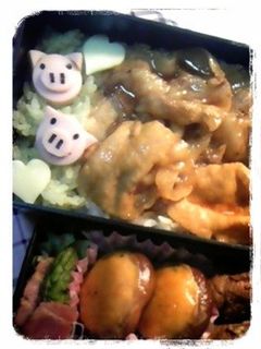お弁当に豚丼♡-レシピのメイン写真