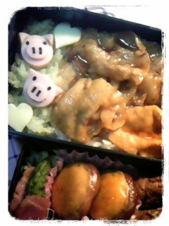 お弁当に豚丼♡-レシピのメイン写真