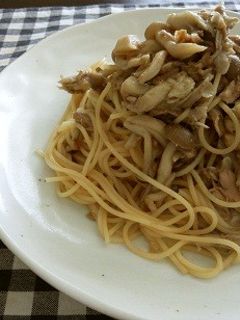 ツナときのこの和風パスタ-レシピのメイン写真