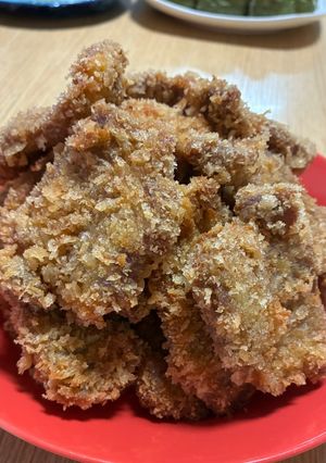 豚肩ロース肉の一口サイズとんかつ-レシピのメイン写真