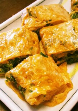 簡単♪ネギ巻き卵焼き-レシピのメイン写真
