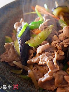 豚肉と茄子の炒め物-レシピのメイン写真