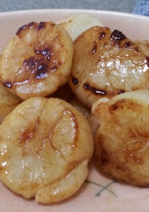 ホタテのバター焼き-レシピのメイン写真