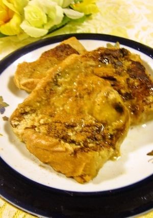 酒かすフレンチトースト～珈琲＆紅茶Ｖｅｒ-レシピのメイン写真