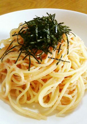 茹でて混ぜるだけ♡明太子スパゲティ-レシピのメイン写真