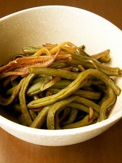 さやいんげんの煮物-レシピのメイン写真