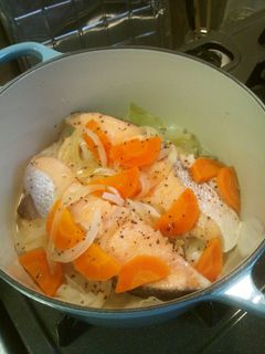 塩鮭とキャベツで☆とろとろ蒸し煮-レシピのメイン写真