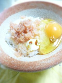簡単・辛子明太子丼-レシピのメイン写真