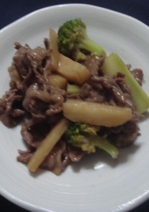 牛肉山芋炒め-レシピのメイン写真