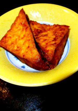 簡単お弁当おかず ピリ辛！厚揚げ焼き-レシピのメイン写真