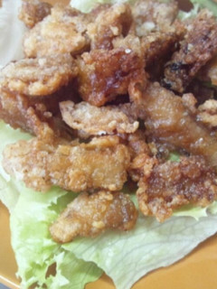 美味しい鶏皮の唐揚げ♪-レシピのメイン写真
