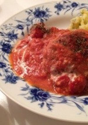 豆乳のトマトソース・おからハンバーグ！-レシピのメイン写真