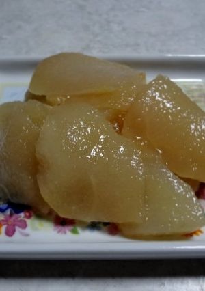 簡単、梨のコンポート-レシピのメイン写真