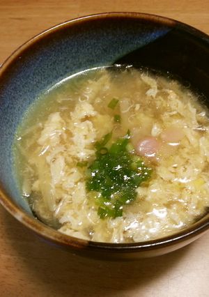 岩下の新生姜で酸辣湯風-レシピのメイン写真