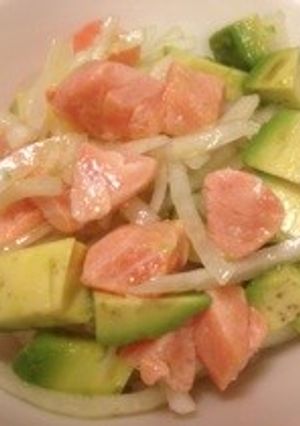 ロミロミサーモン＆アボカドの簡単カフェ丼-レシピのメイン写真
