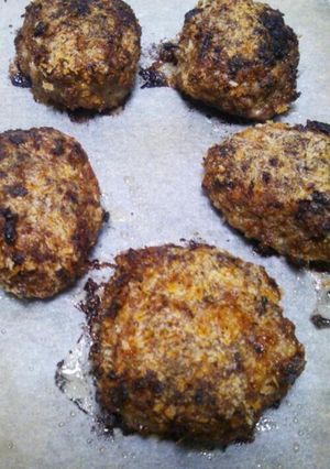 高野豆腐入りハンバーグ-レシピのメイン写真