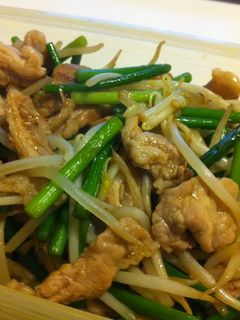 にんにくの芽と豚肉でスタミナ炒め-レシピのメイン写真