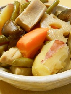 高野豆腐で筑前煮-レシピのメイン写真