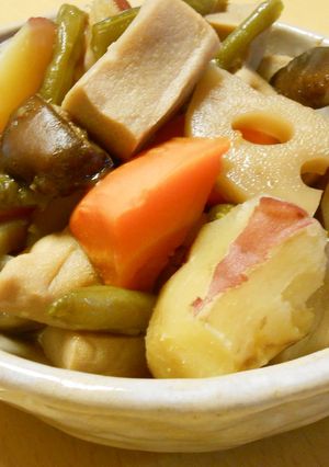 高野豆腐で筑前煮-レシピのメイン写真