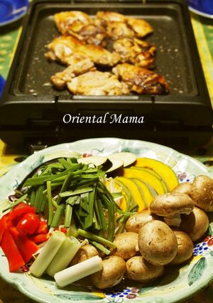 ★塩麹チキンステーキご飯！-レシピのメイン写真