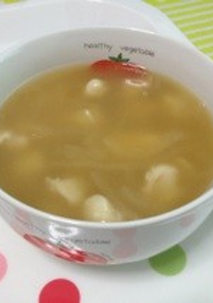 鶏のもも肉と軟骨のコンソメスープ-レシピのメイン写真