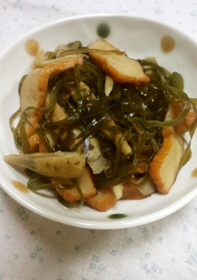 切り昆布とごぼうのうま煮-レシピのメイン写真